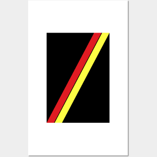 Retro Partick Thistle Black Red Yellow Sash 2000 Posters and Art